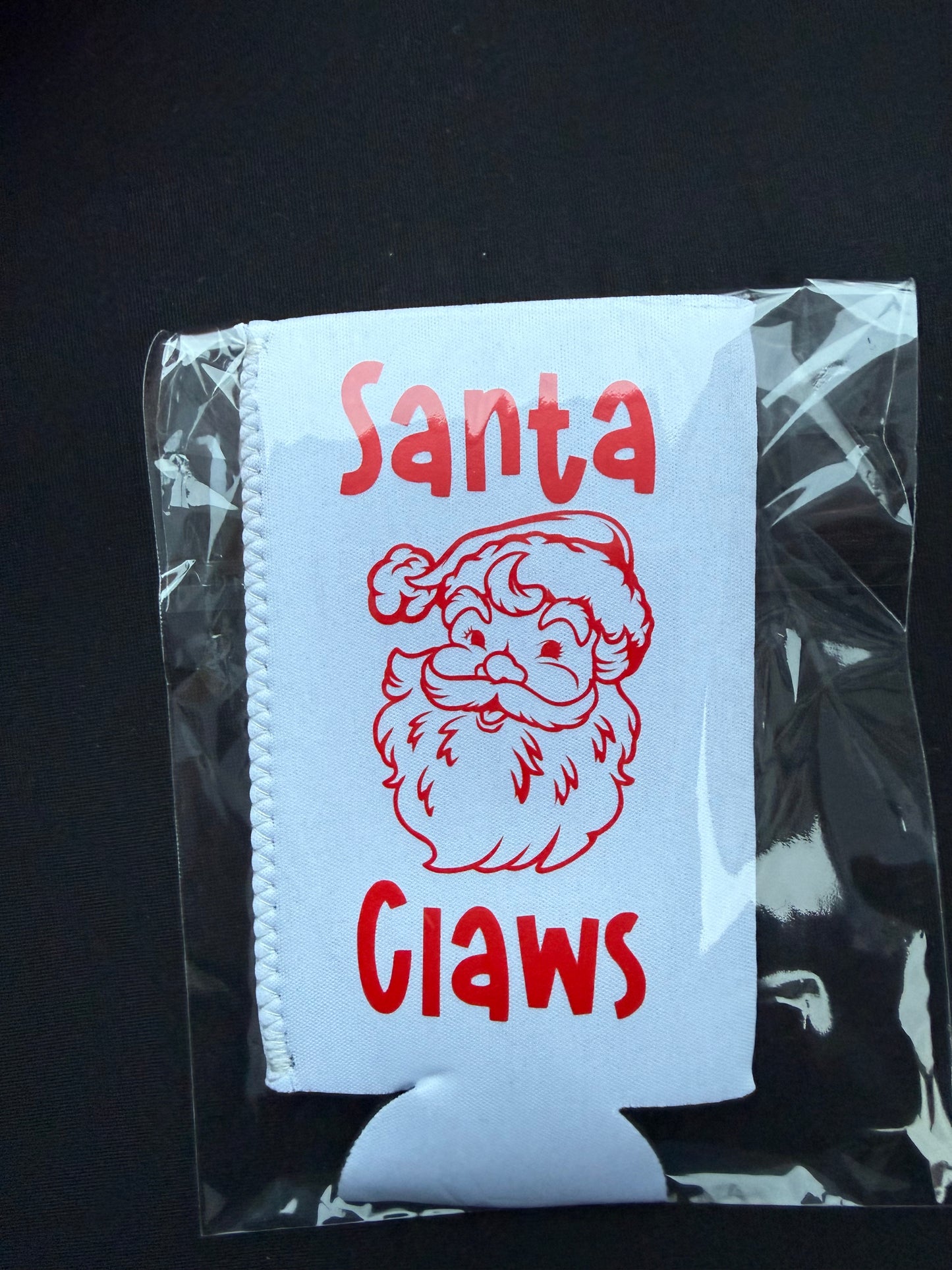 Santa Claws Can Koozie