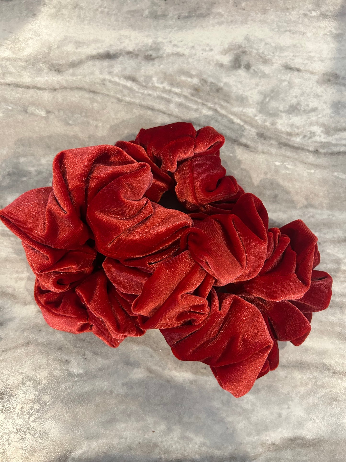 Red Velvet Scrunchie