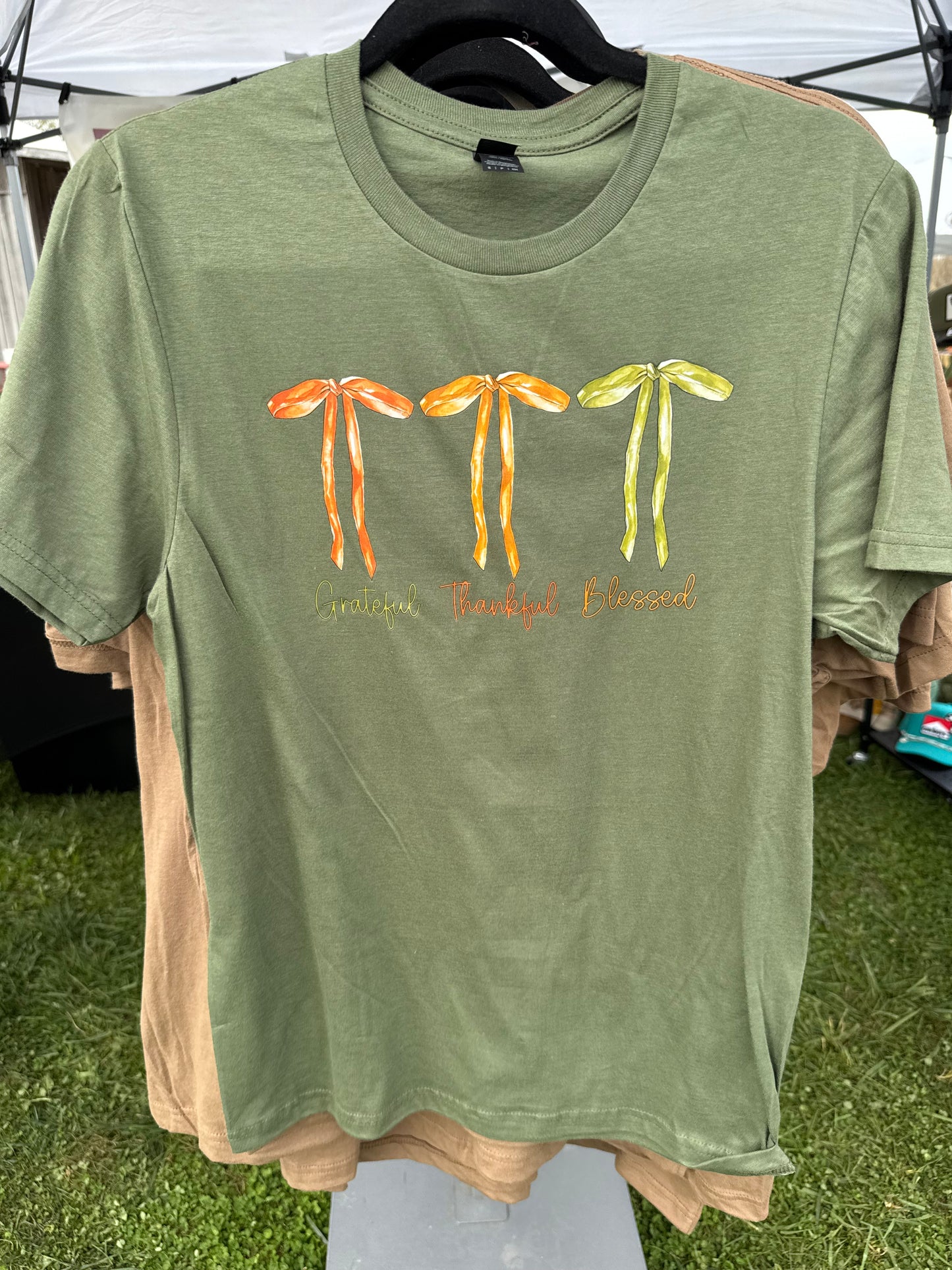 Grateful Thankful Blessed Tee