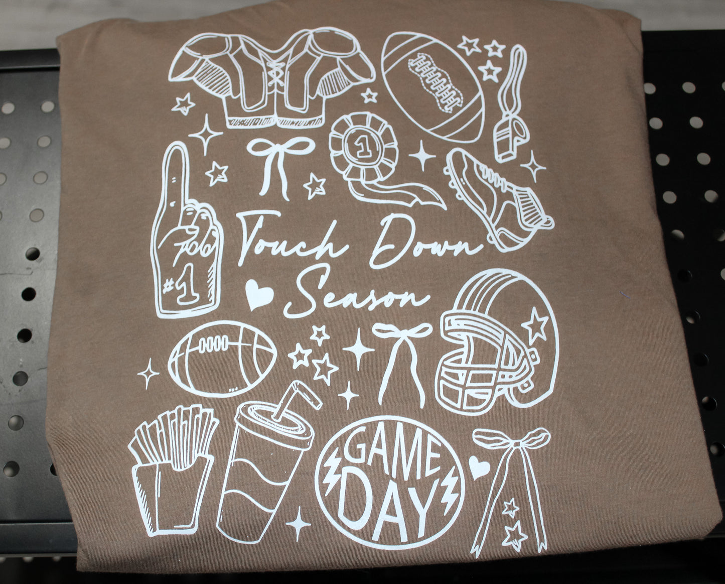 Touch Down Season Graphic T-Shirt