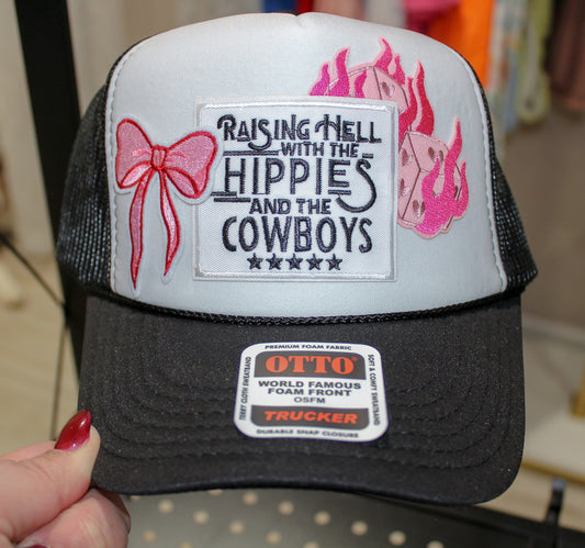 Raising Hell Custom Trucker Hat