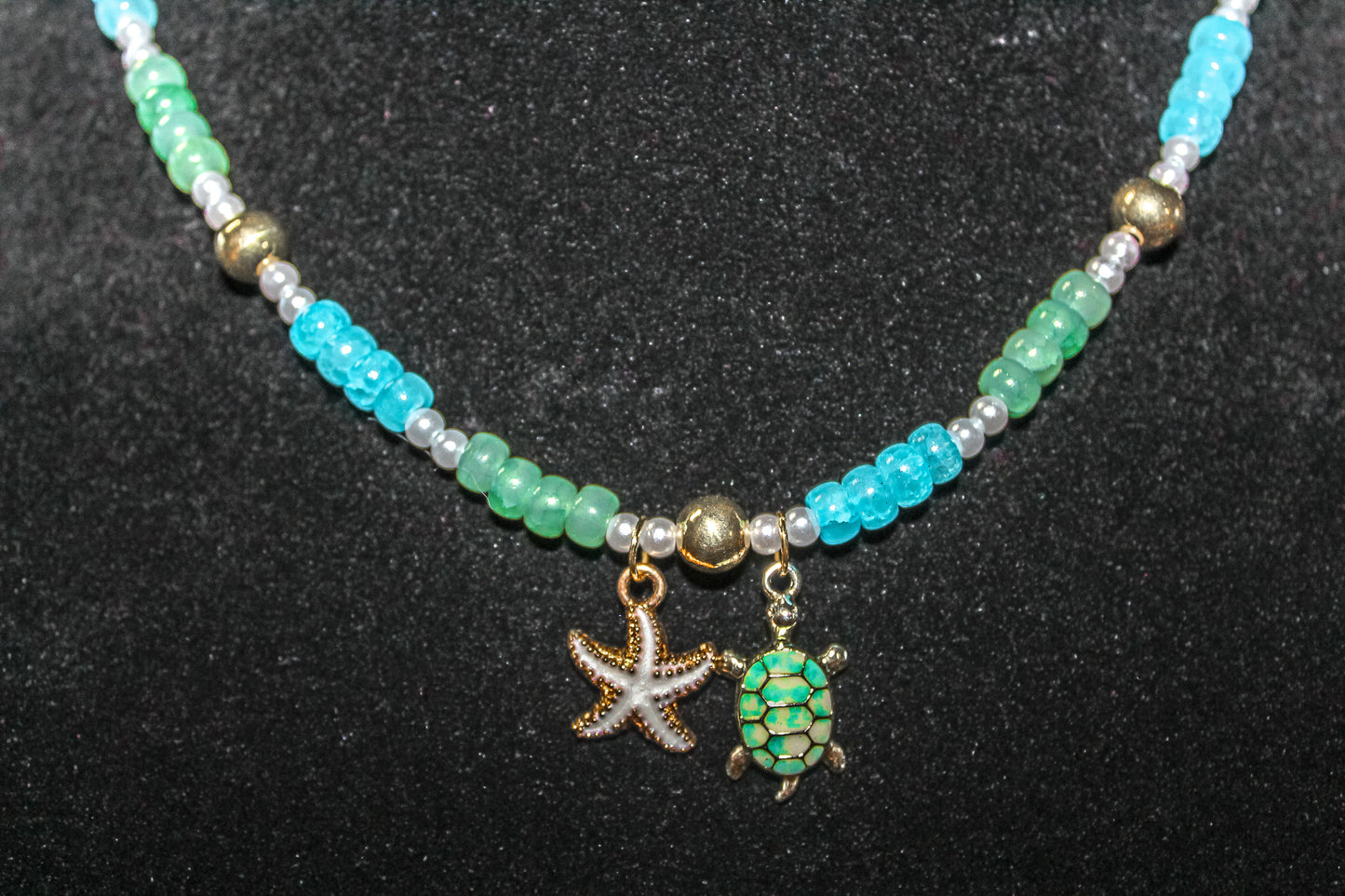 Seaside Beaded Necklace