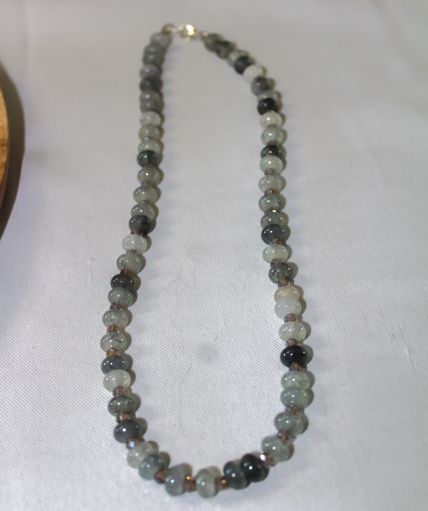 Hazy Beaded Necklace
