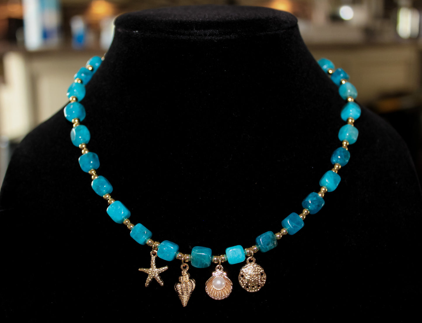 By The Sea Beaded Necklace