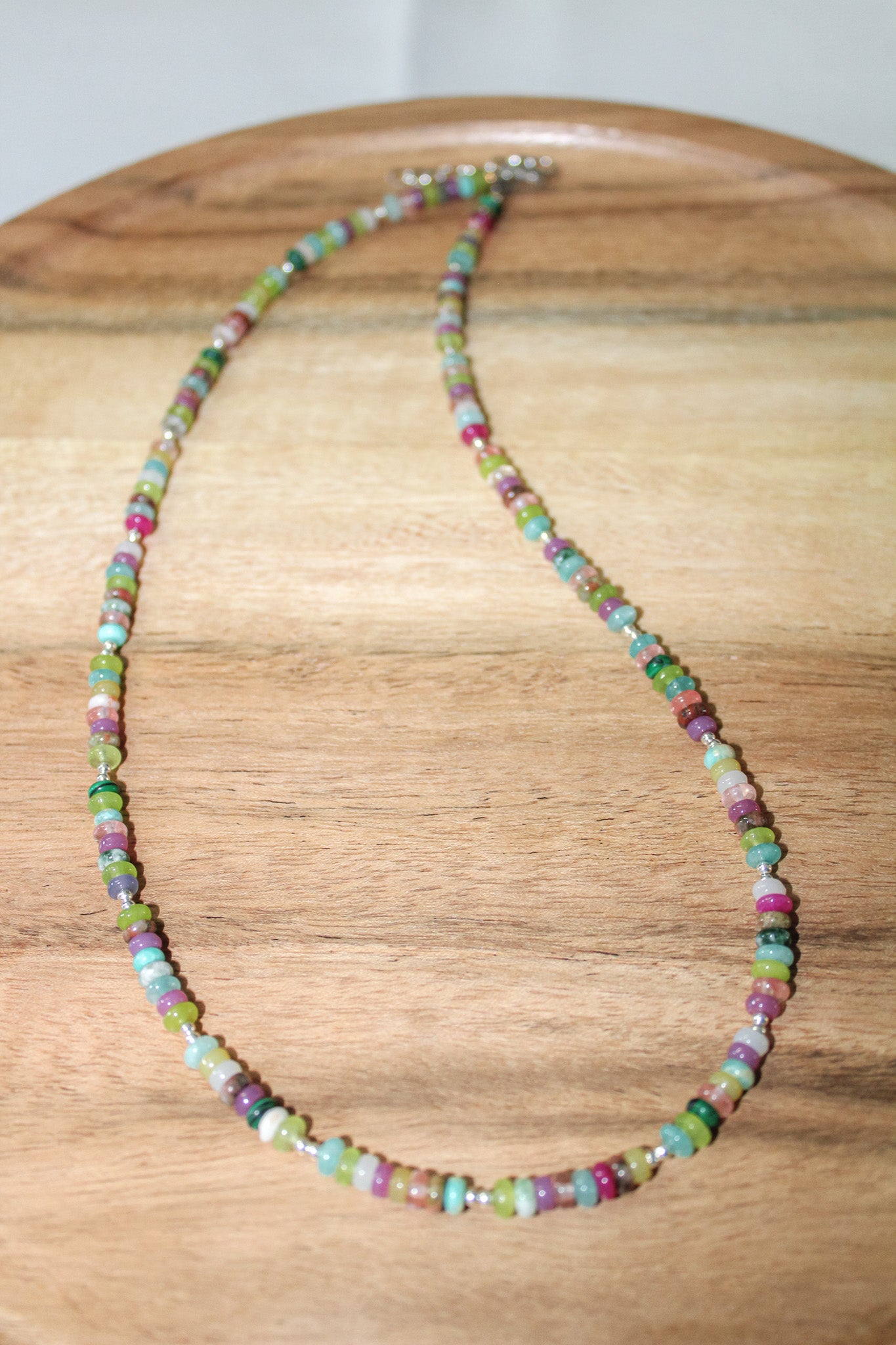 Colorful Tiny Beaded Necklace