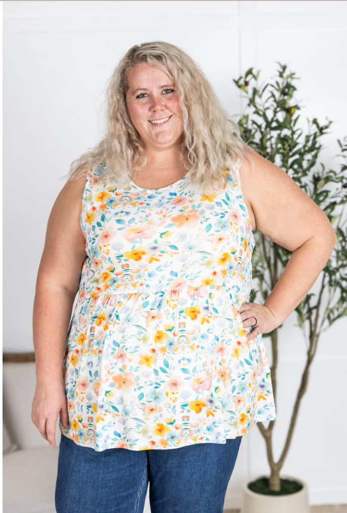Breezy Ruffle Tank