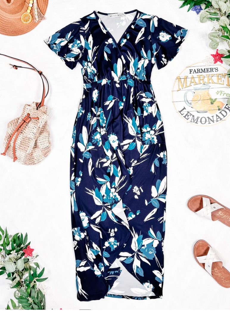 Weren't for the Wind High-Lo Maxi Dress