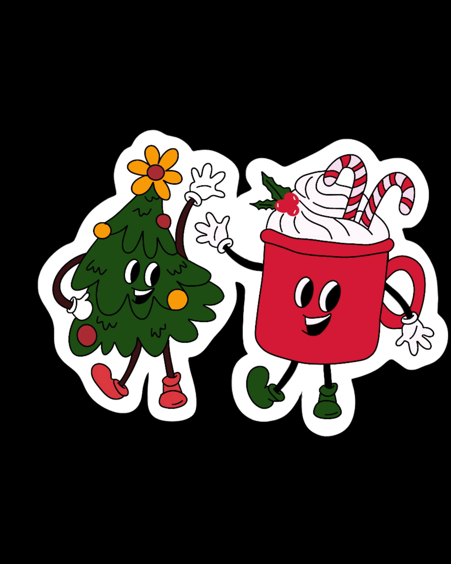 Christmas Tree Sticker