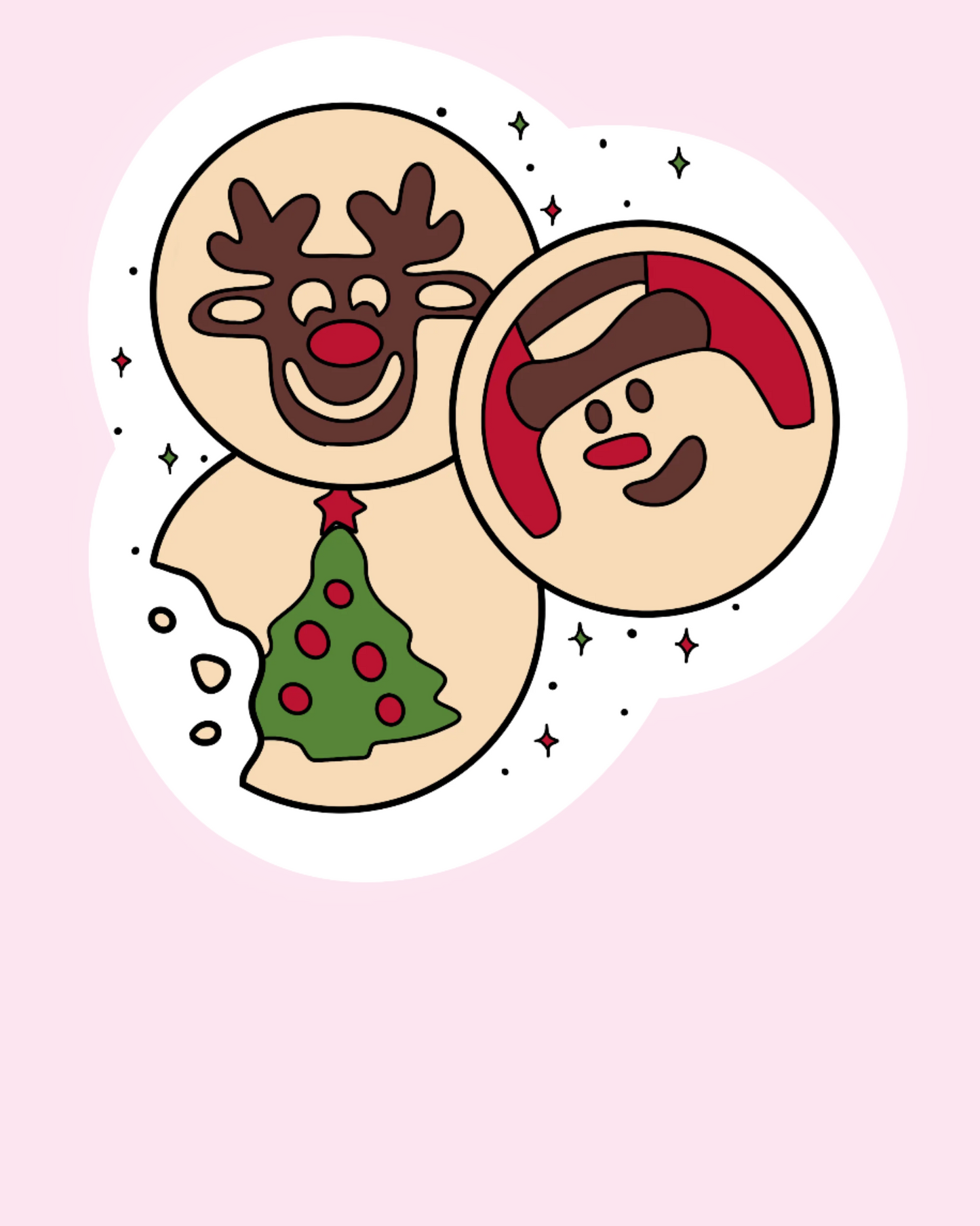Christmas Cookies Sticker