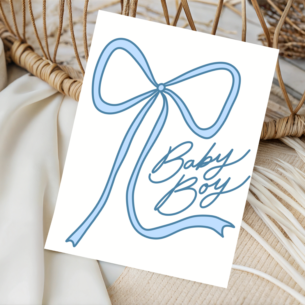 Baby Boy | Baby Shower Card