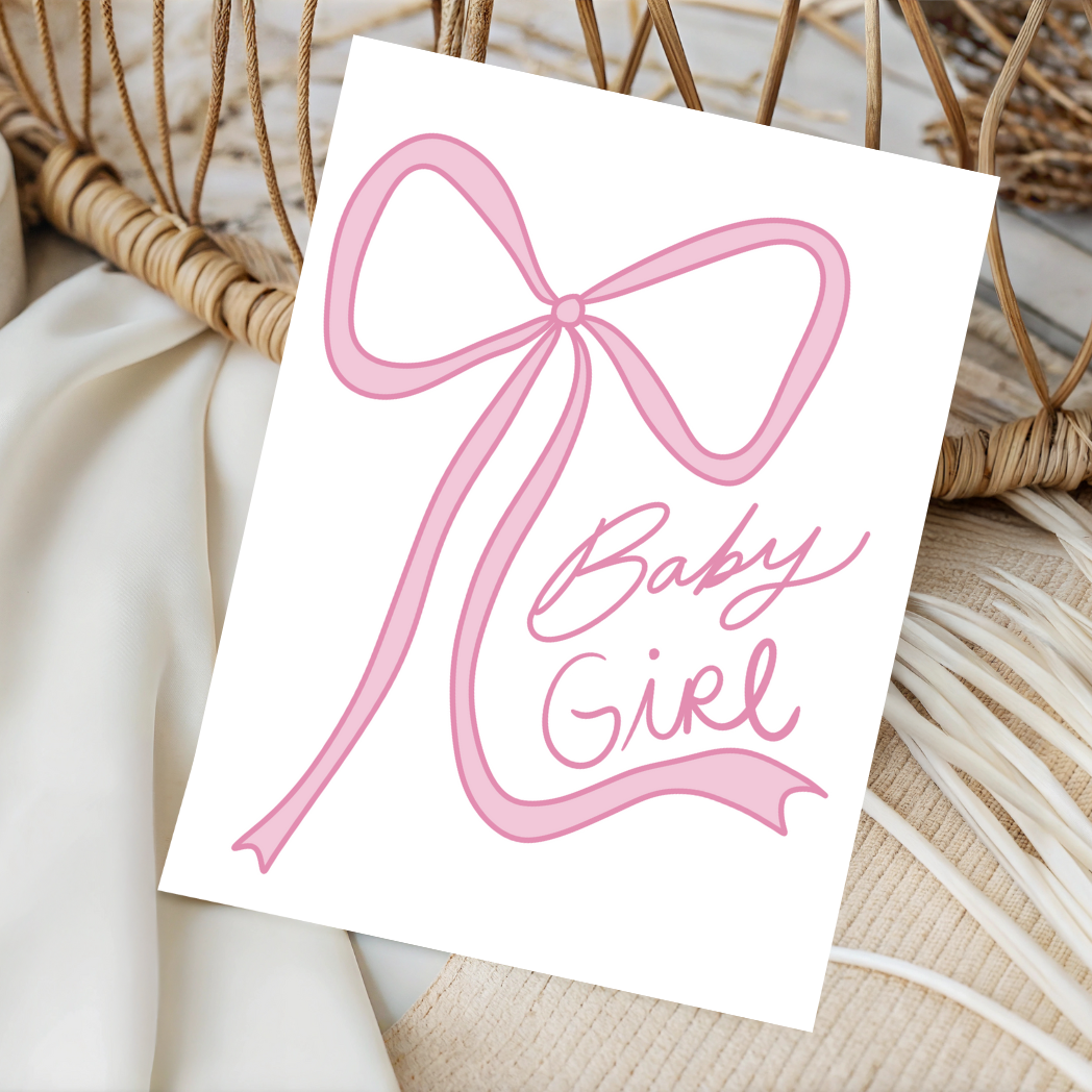 Baby Girl | Baby Shower Card