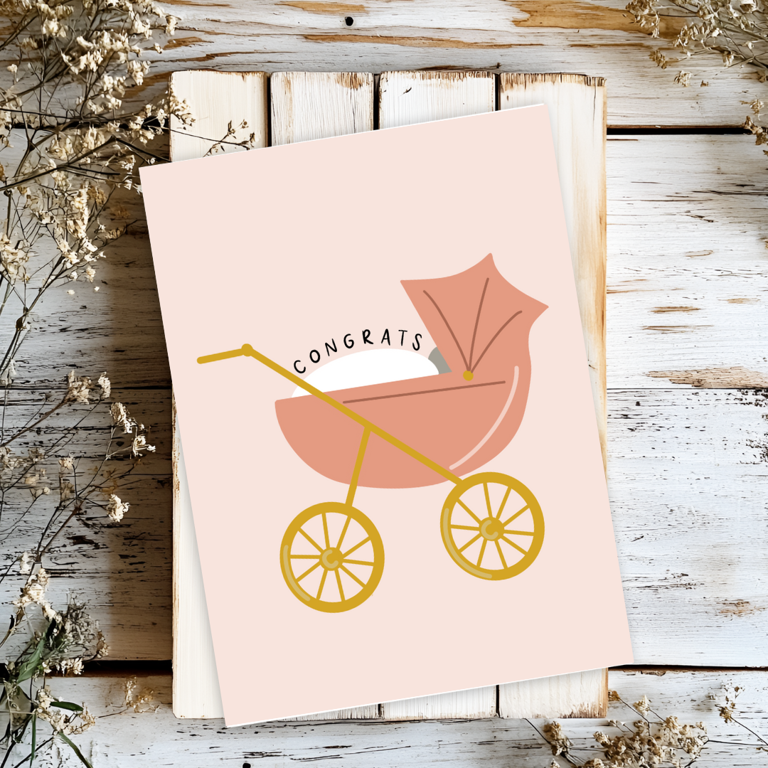 Congrats Baby Card