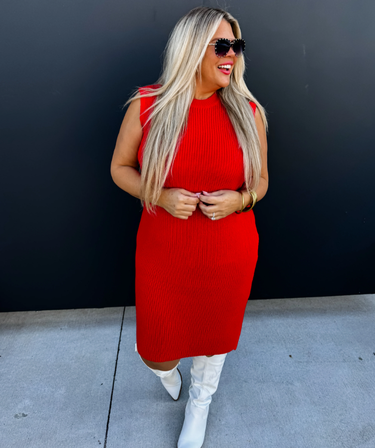 Lexington Sweater in Rouge