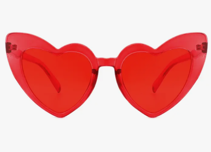 Oversized Heart Shape Sunglasses