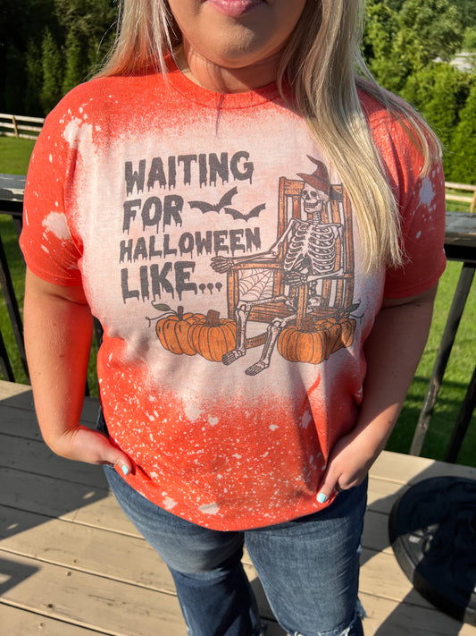 Waiting On Halloween Graphic Tee