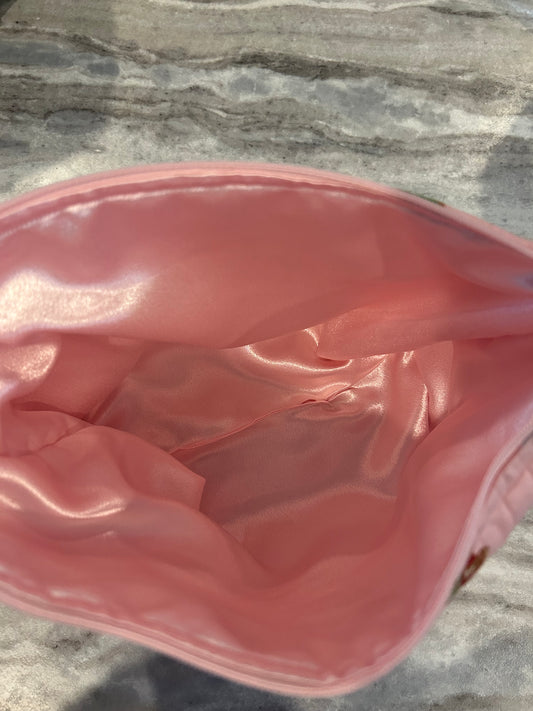 Gingerbread Large Quilted Zipper Bag