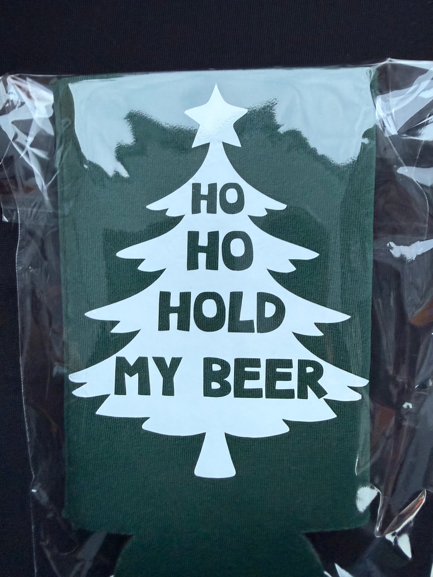 Ho Ho Hold My Beer Koozie
