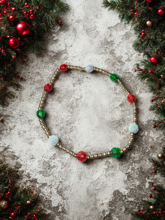 Christmas Gold Bracelet