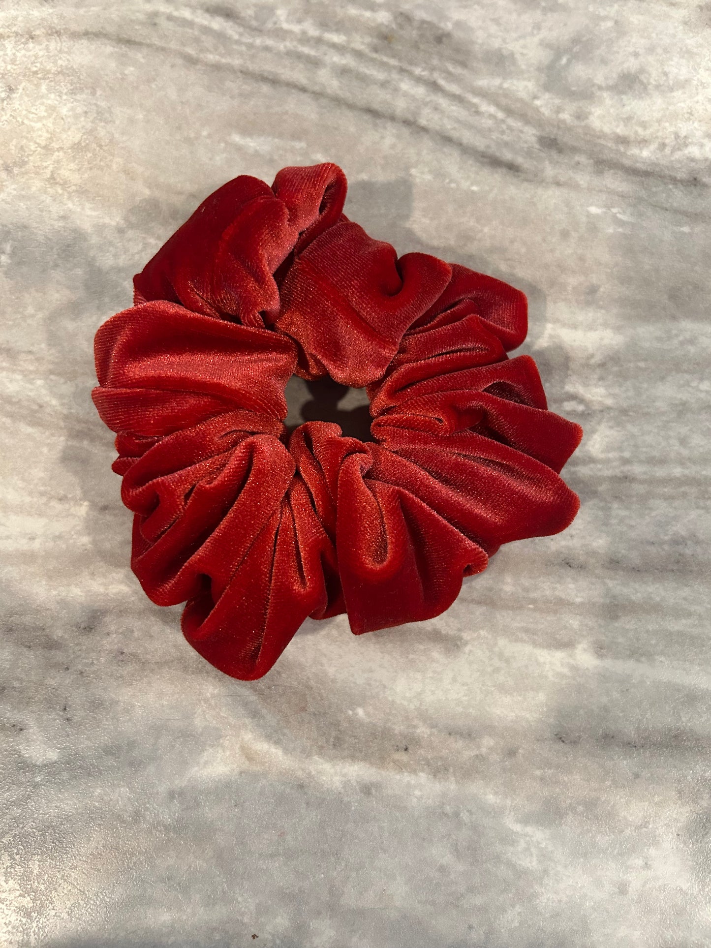 Red Velvet Scrunchie