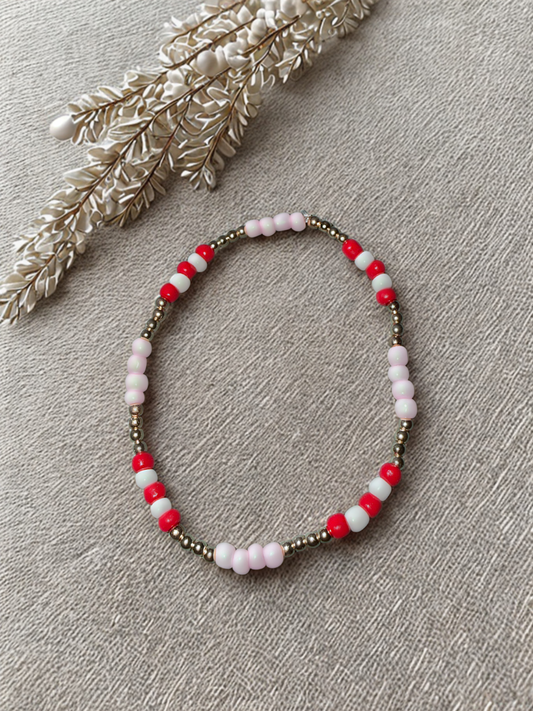 Candy Cane Bracelet