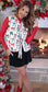 Christmas Bow Quilted Vest