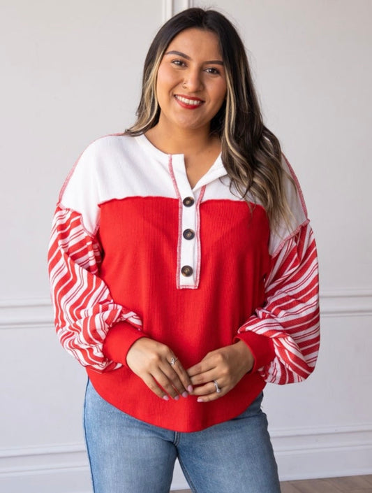 Candy Cane Top