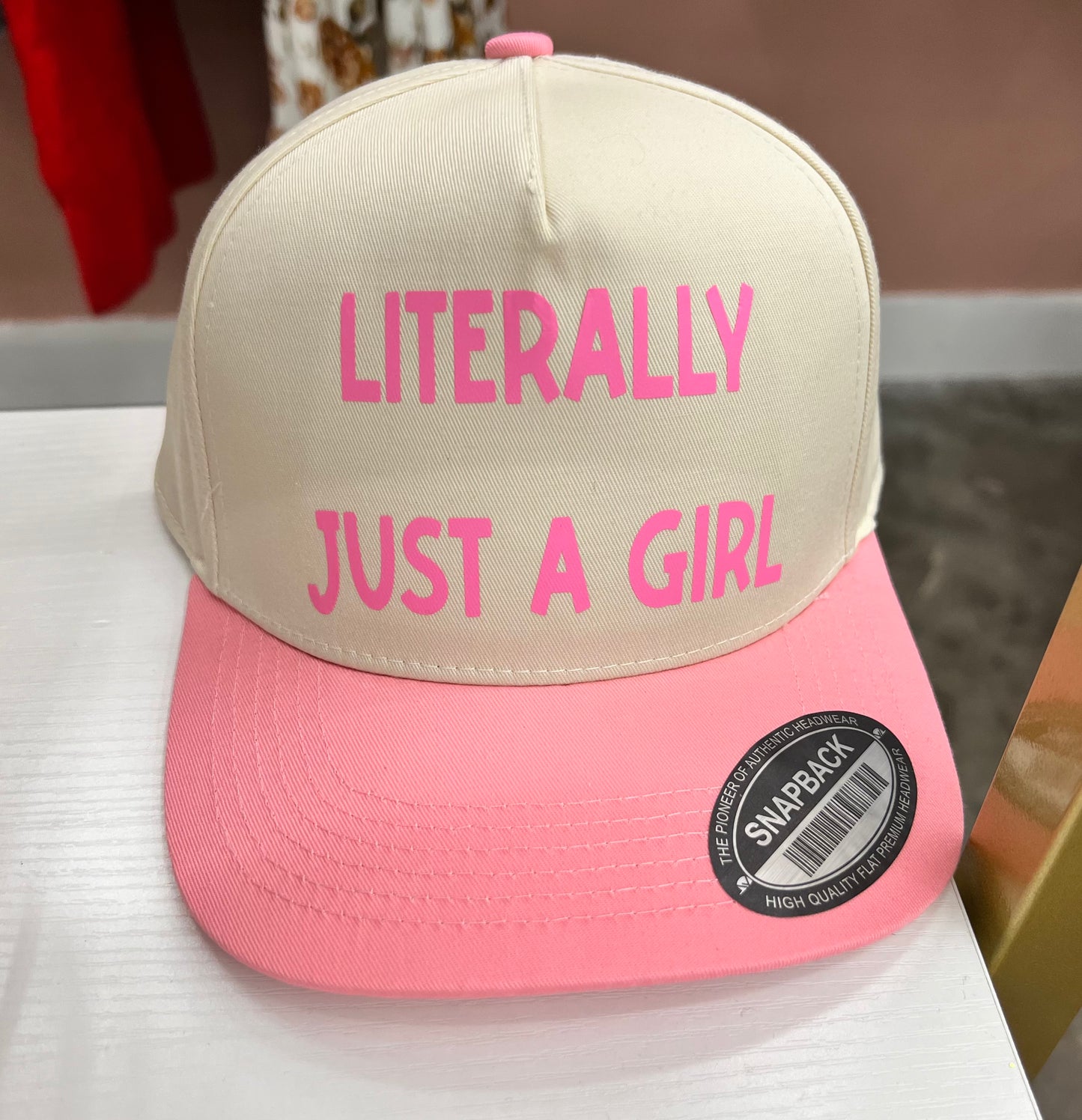 Literally Just A Girl Trucker Hat