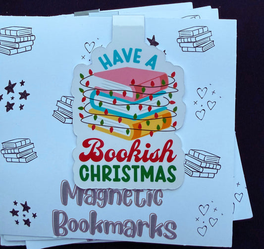 Have A Bookish Christmas Magnetic Bookmark