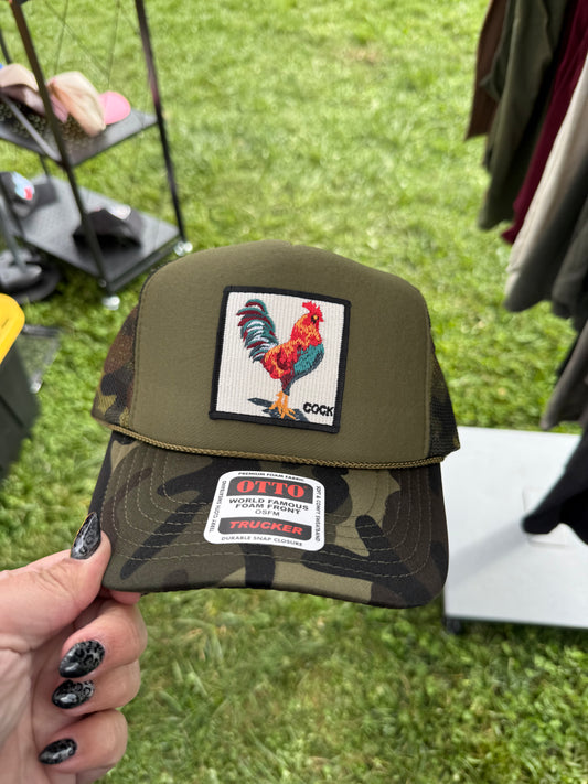 Rooster Trucker Hat
