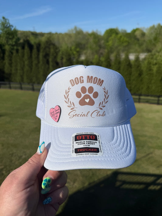 Dog Mom Social Club Trucker Hat