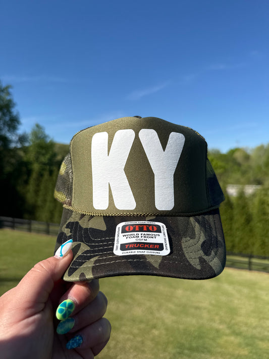 Kentucky (KY) Trucker Hat