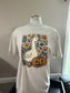 Vintage Halloween Goose & Pumpkin Graphic Tee
