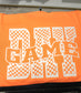 Game Day Graphic T-Shirt in Orange