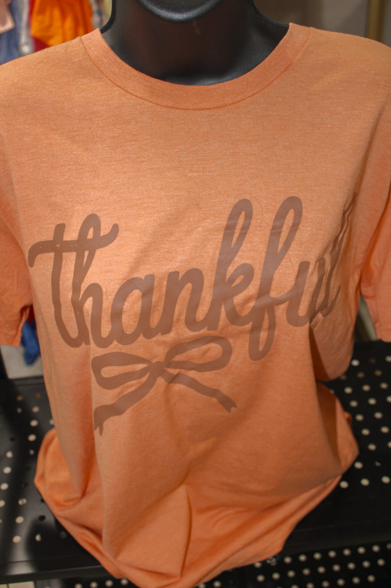 Thankful Bow Graphic T-Shirt
