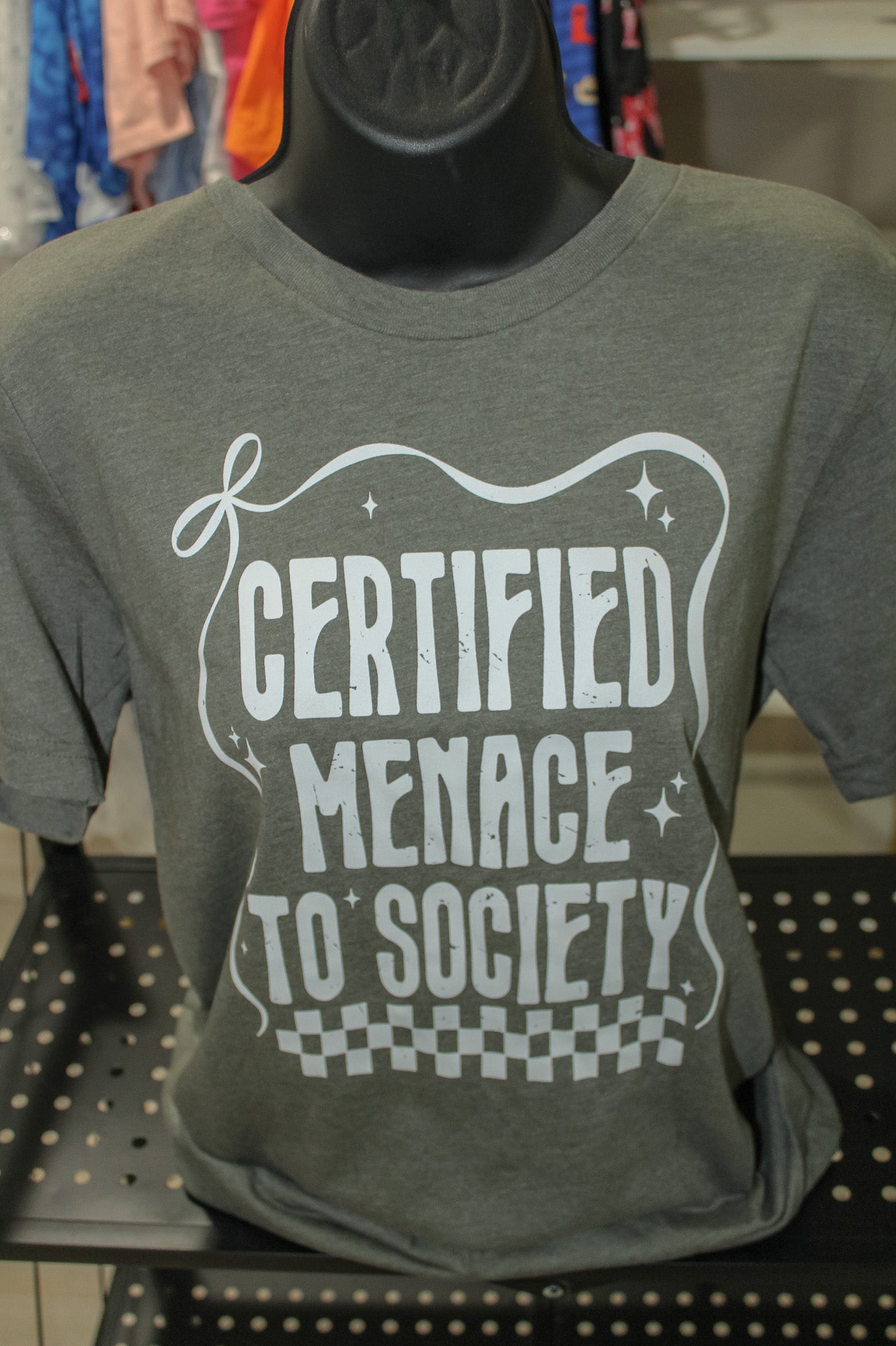 Certified Menace Graphic T-Shirt