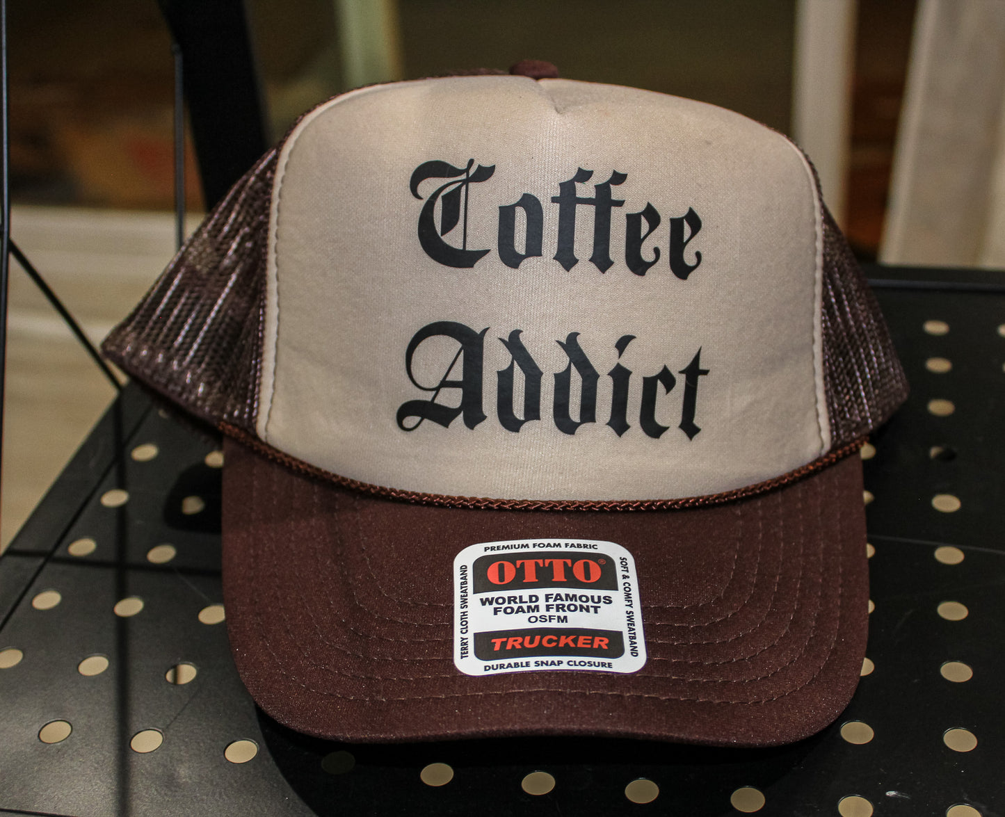 Coffee Addict Trucker Hat