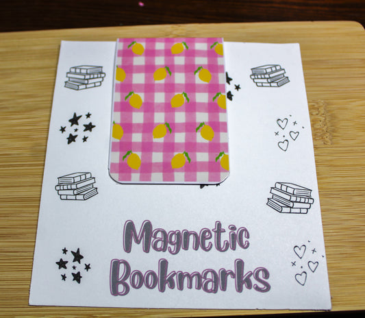 Lemon Spring Magnetic Bookmark