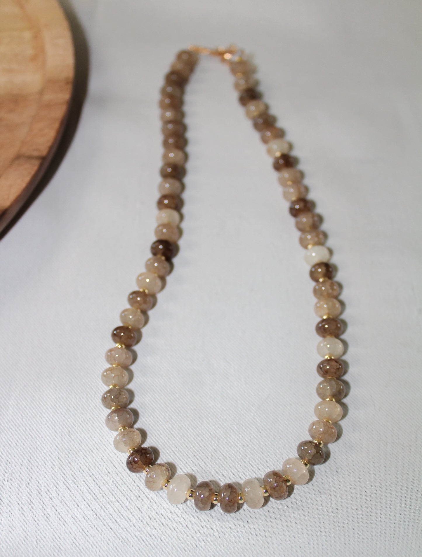 Brown Beaded Necklace