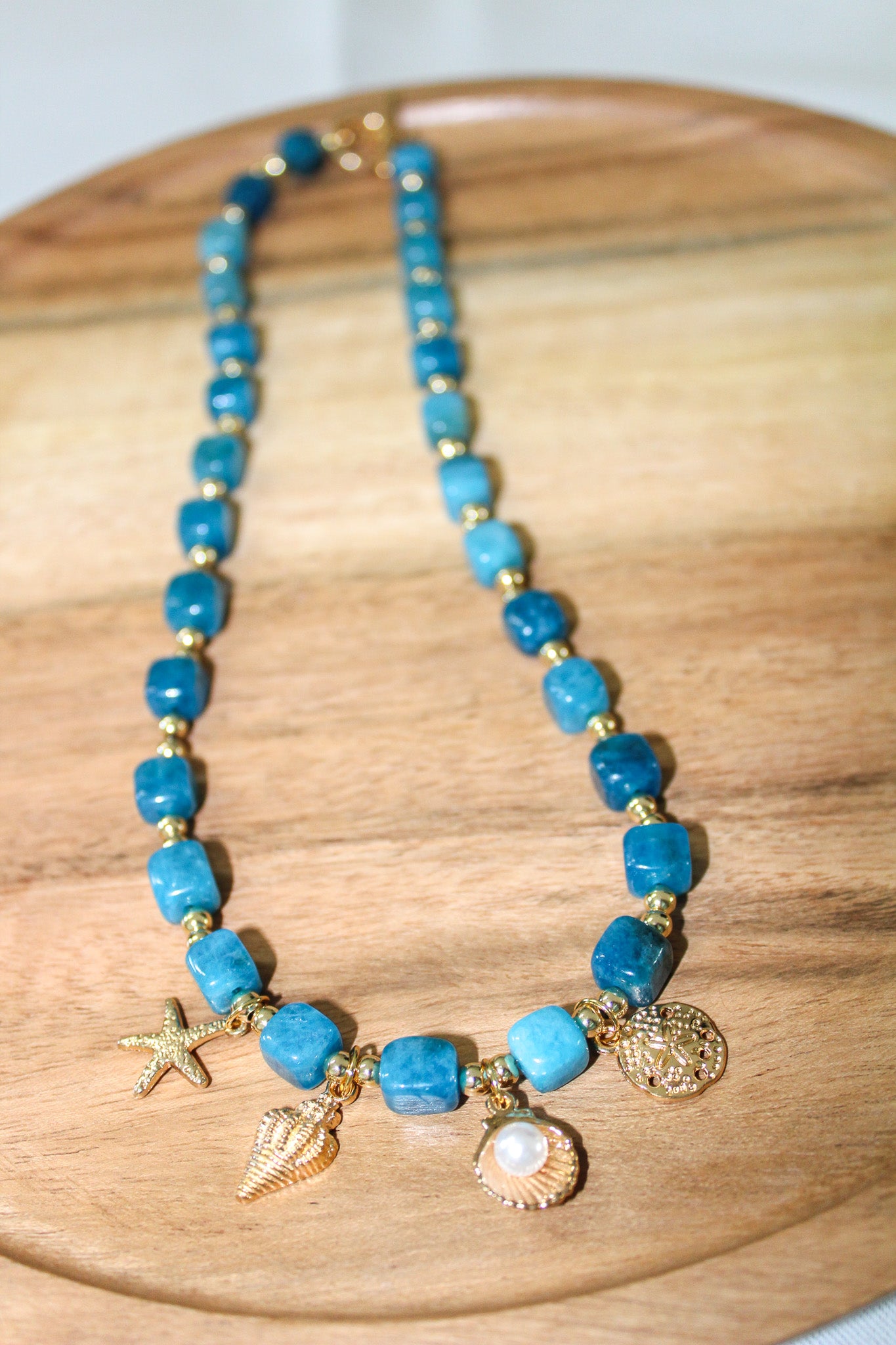 By The Sea Beaded Necklace