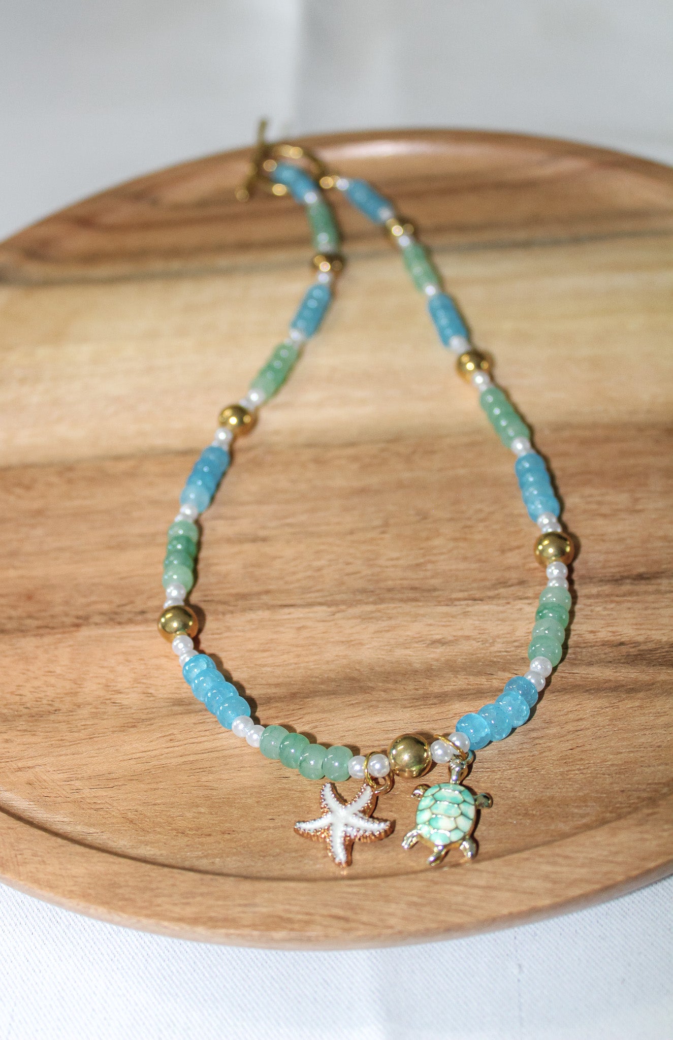 Seaside Beaded Necklace