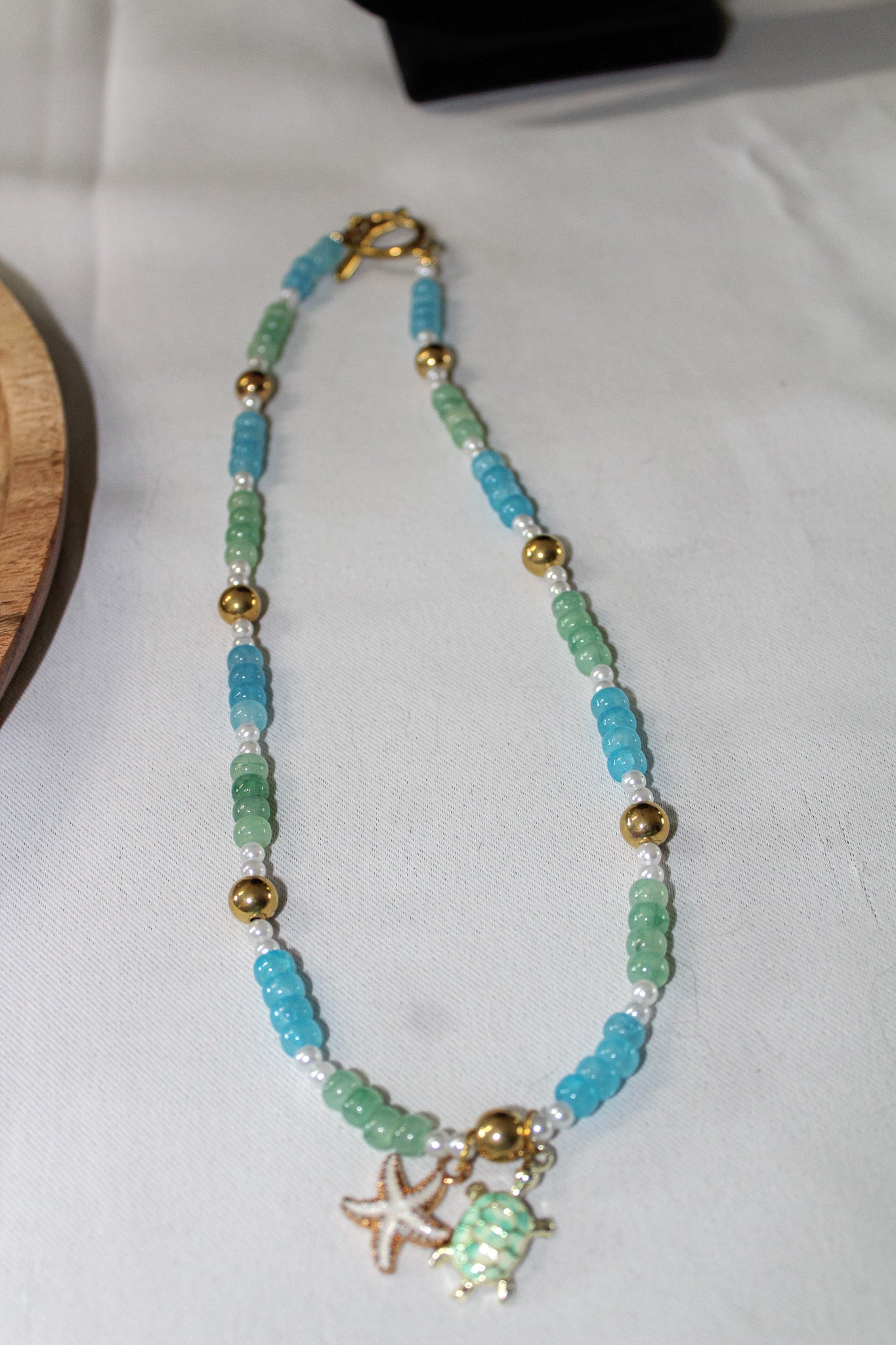 Seaside Beaded Necklace