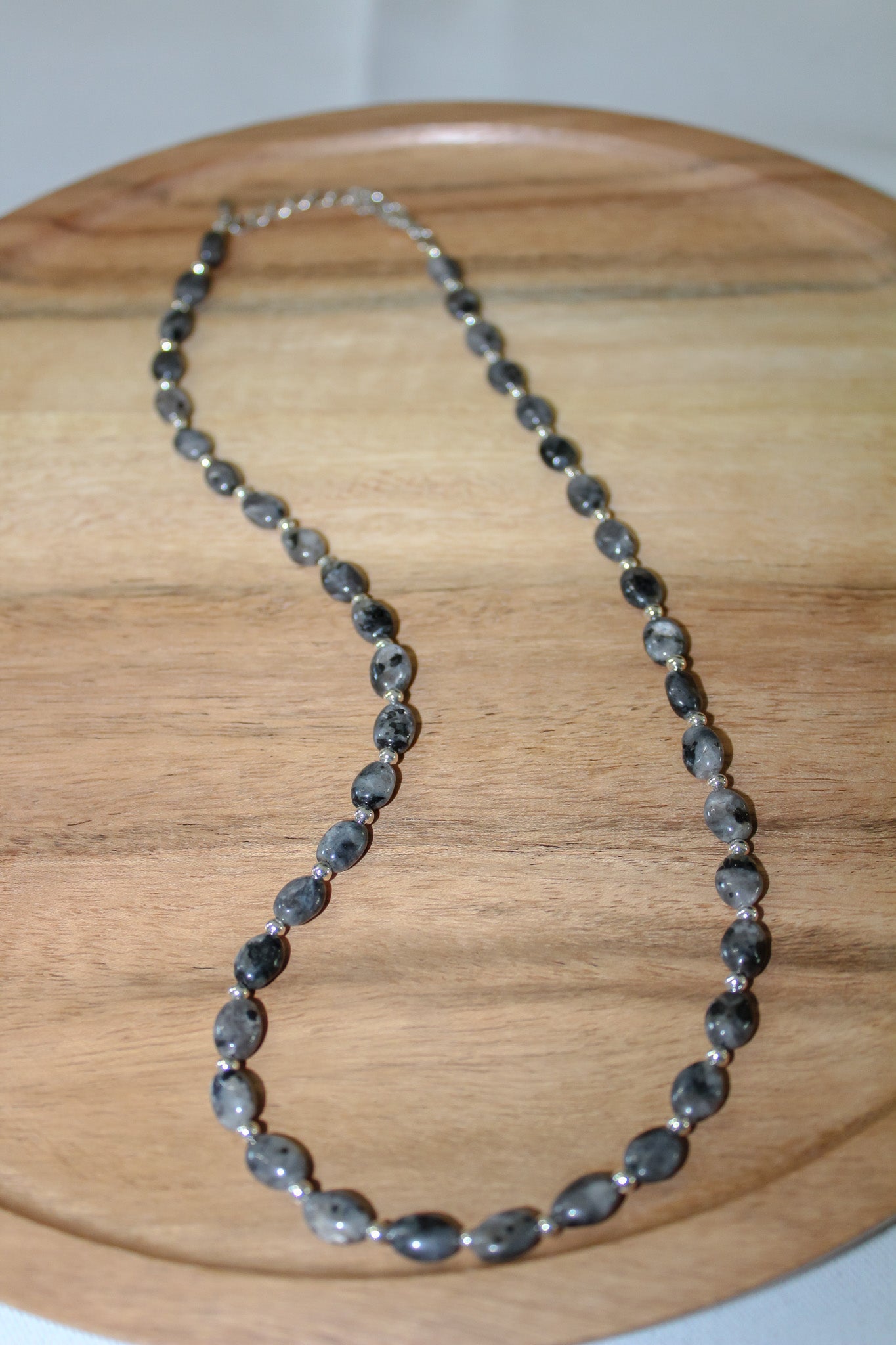 Stormy Beaded Necklace