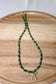 Green Bow Pendant Necklace