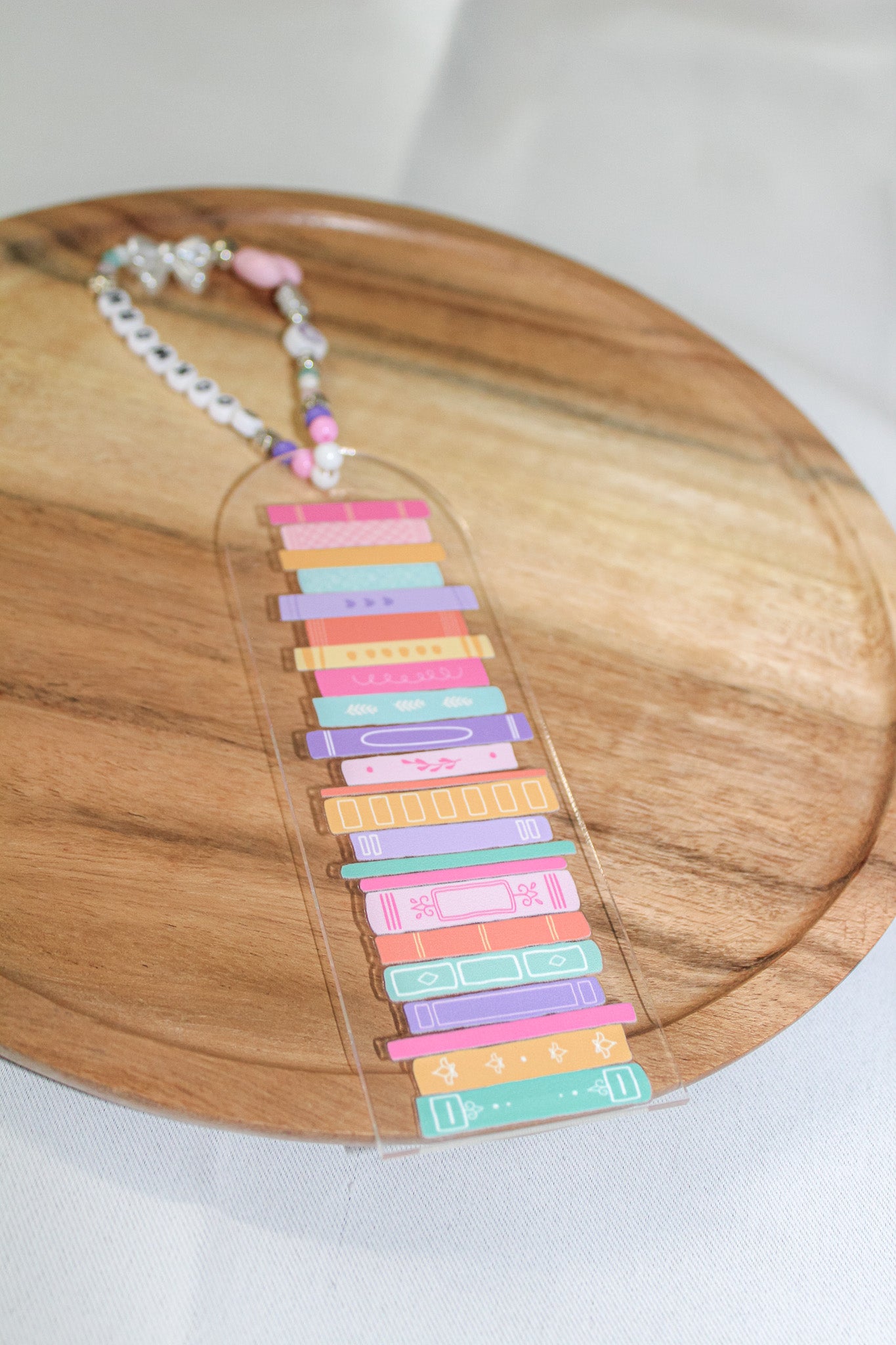 Bookworm Acrylic Bookmark
