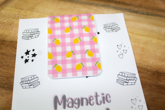 Lemon Spring Magnetic Bookmark
