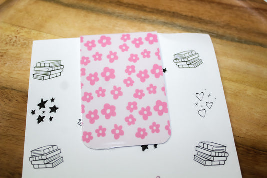 Pink Daisy Magnetic Bookmark