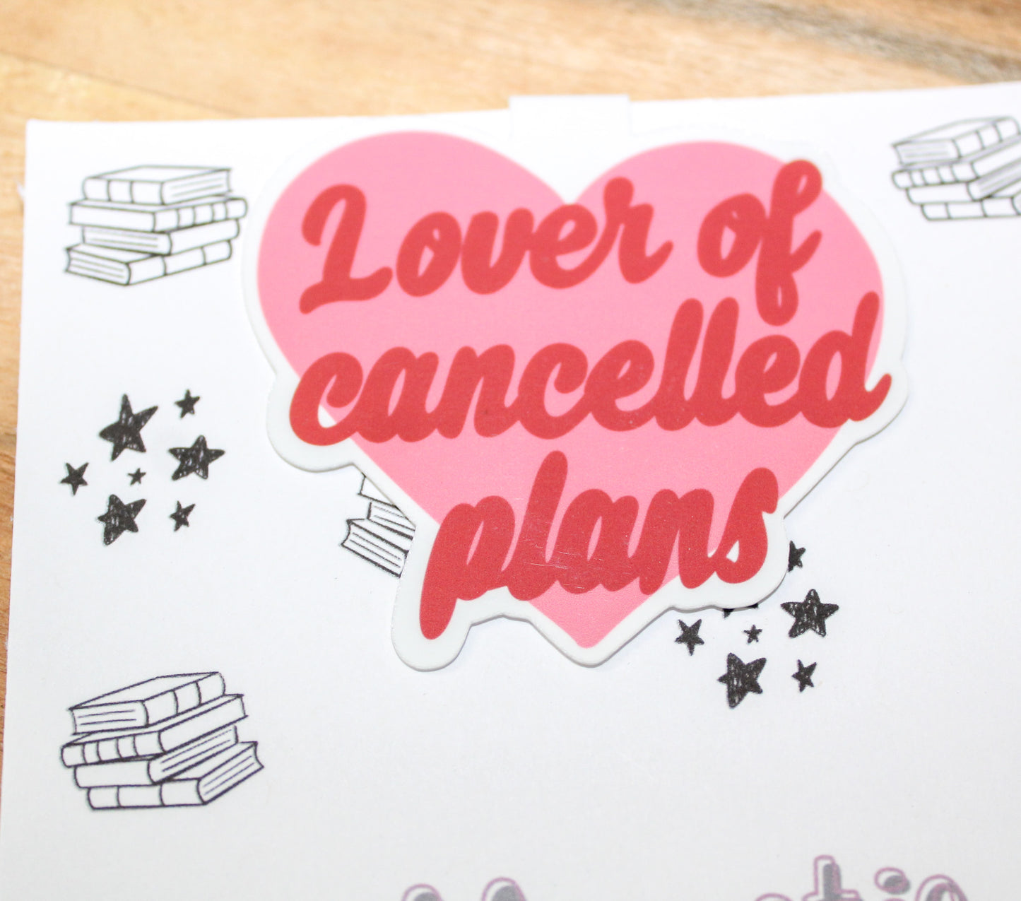 Lover of Cancelled Plans Magnetic Bookmark