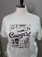 Cowgirl Collage Graphic T-Shirt