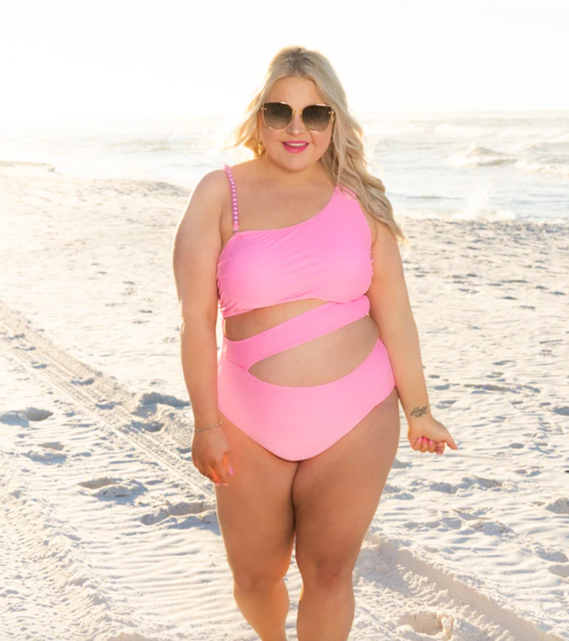 Sunshine & Tanlines | Pink One Piece Swimsuit