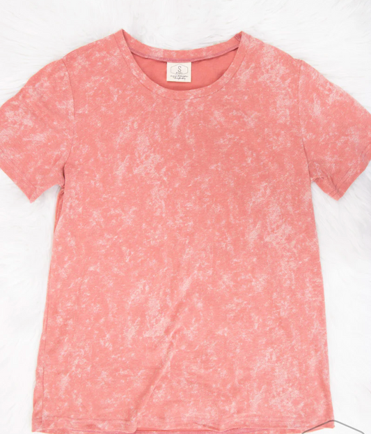 Strawberry Acid Wash T-Shirt